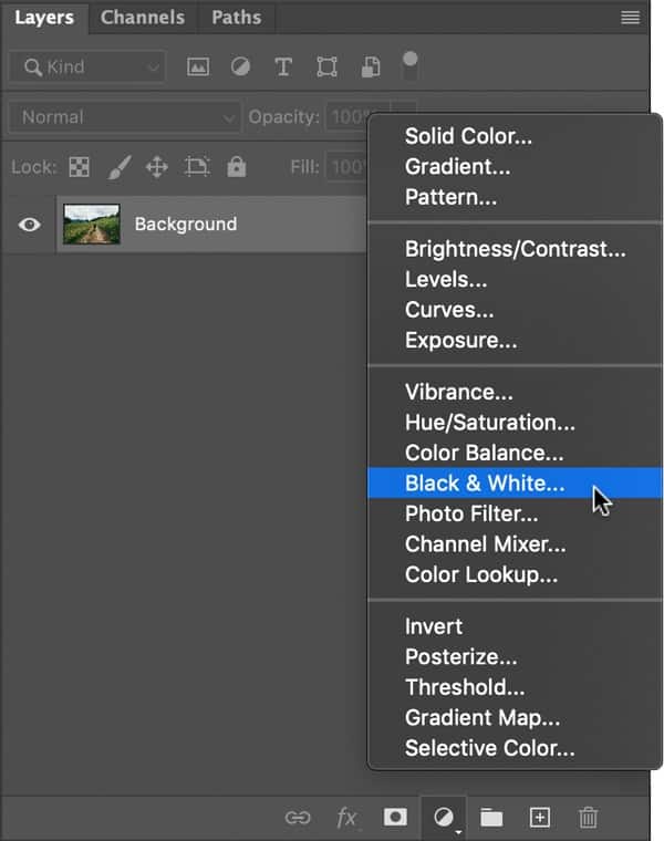 How to Quickly Make an Image Black and White in Photoshop